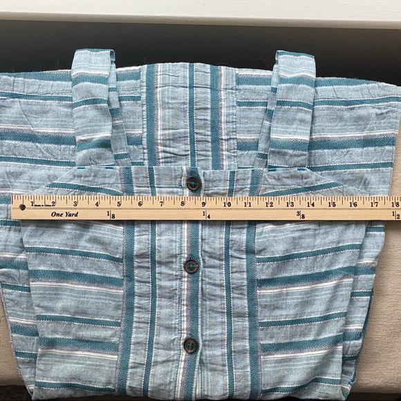 Woman’s ROXY SWEETER DREAMS SHORT DRESS~Corsair River Stripe~NWT~Size S - Picture 9 of 14